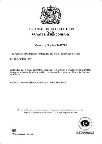 certification